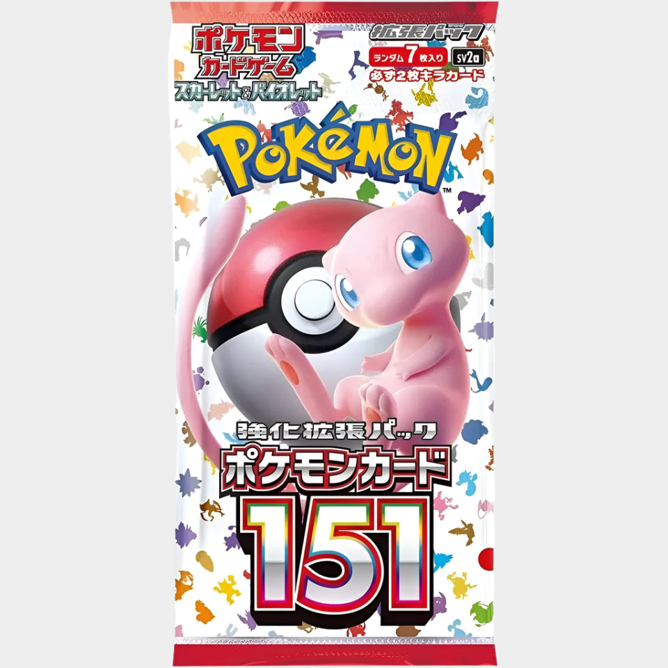 Japanese Pokemon 151 Booster Pack - Rip n' Ship